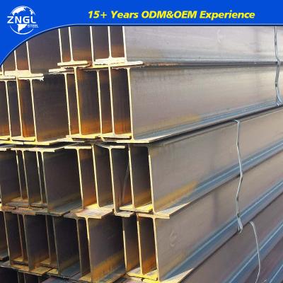 China OEM laminado en caliente I sección viga de acero al carbono H viga 200x200 ASTM A36 en venta