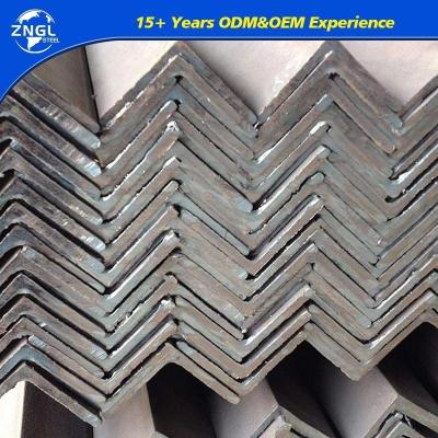 China Ss400 S235jr Galvanized Carbon Steel Angle Iron for Building Bridge Construction for sale