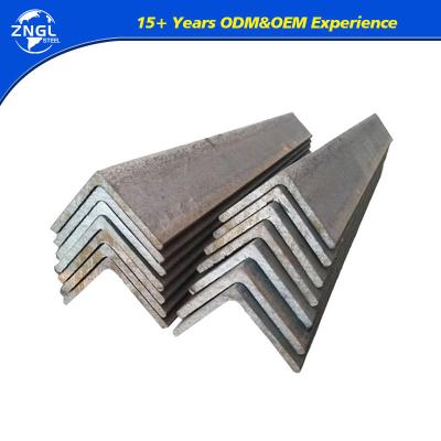 China Q235 Carbon Galvanized Flat Steel Bars L Shaped Steel Angle for Construction Structure for sale