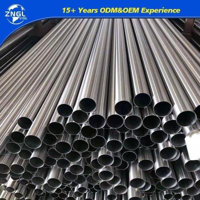 China Tubo de acero inoxidable ODM 304 201 sin costura soldado en venta