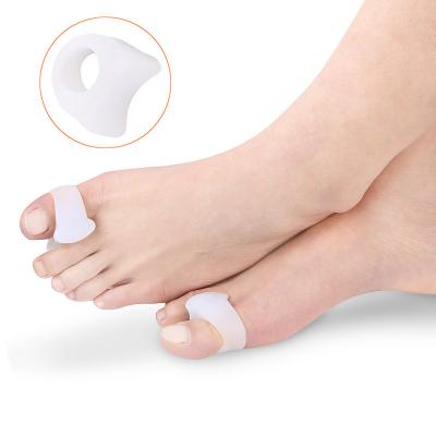 China Footcare SEBS Gel Toe Corrector Bunion Splint Toe Separator Day and Night Large for sale