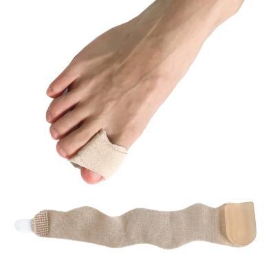 China Over Elastic Hallux Valgus Gel Stretcher The Big Toe Separator Band Straightener Silicone Toe Foot Care for sale