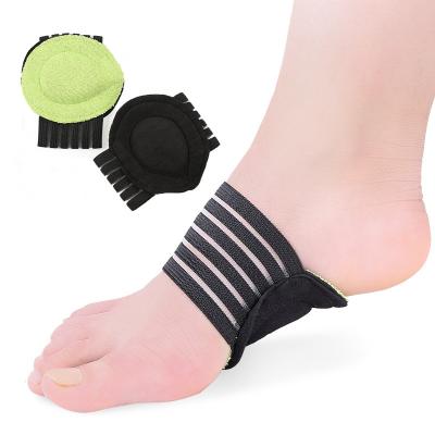 China Hot Selling Soft Reusable Fitness Adjustable Foot Arch Support Wrap For Fasciitis Foot Cushion Protector Plantar Flat Insole - Thinner Version for sale