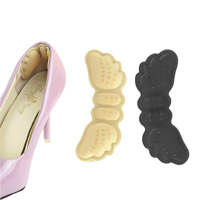 China In Shoe Anti-Slip Self Adhesive Butterfly High Heel Grips Protector Pad for sale