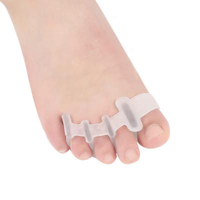 China Soft Breathable SEBS Four Loops Toe Aligner Stretcher & Spacers for sale