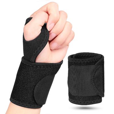 China Adjustable Elasticity Breathable Fitness Professional Basketball Pressurized Open Wrist Guard Men's and Women's Sports Joint Wrap Guard for sale