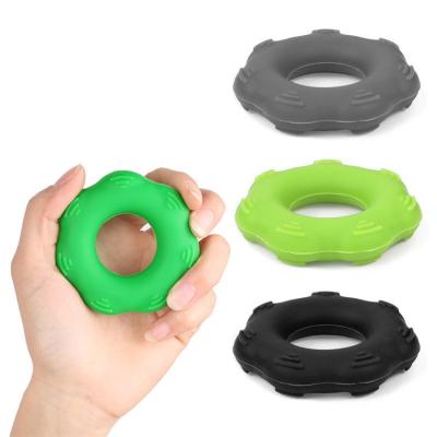 China Fitness equipment application professionally designed new men and women hand exercise creative handle ring silicone gear handle for sale