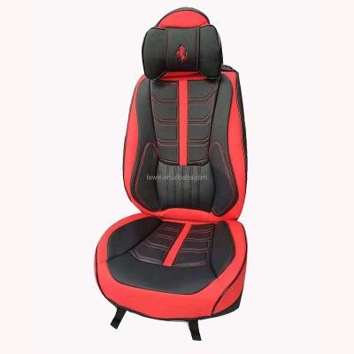 China FULL COVERED Universal Leather Seat Cushion Breathable Car Seat Covers Breathable Seat Cover for sale