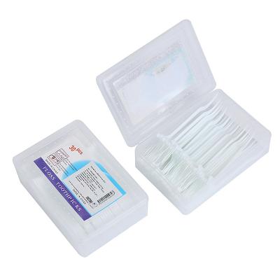 China Low Price Household Portable Flossing Polymer Portable Toothpicks Durable Dental Floss for sale