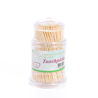 China Premium Quality Action Natural Bamboo Daily Disposable Household Toothpicks Natural Bamboo Toothpicks for sale