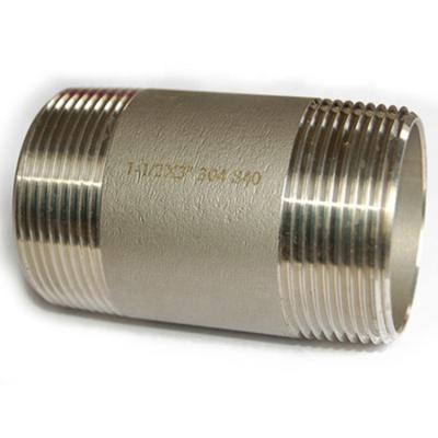 China Stainless Steel 304 316 304 Stainless Steel 316 BBL Pipe Nipple for sale