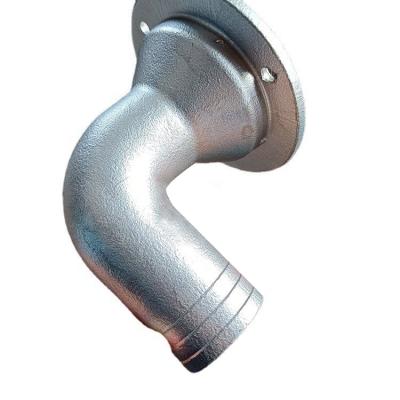 China Pipe Fitting 304 316 304 316 Stainless Steel 90 Degree Pipe Elbow Customized Double 90 Degree Clip Pipe Nipple for sale