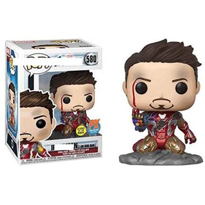 China Collectible Model Toys Iron-Man Tony Stark Action Figure 580 Cartoon Toy Funk-o Noise 10cm for sale