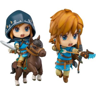 China Cartoon Toy Nendo-roid Breath Of The Wild Deluxe Model Toy Gift Action Number Zelda Figure 733-DX Version 733 For Christmas for sale