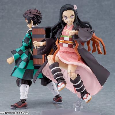 China Demon Slayer PVC Materia 13cm Figma Anime Figure #508-DX Kimetsu No Yaiba Nezuko Kamado Action Number Collectible Adult Model Doll Toys for sale