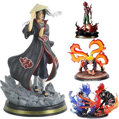 China Eco-friendly PVC Movable Statue Uchiha Itachi Akatsuki Anime Shippuden Doll Action Figure Materia Narutos GK PVC Doll Collectible Kids Toy for sale