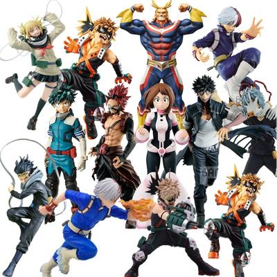 China Eco-friendly PVC Materia 21 Styles My Hero Academia Anime Figure All Might Azawa Shouta Dabi Shigaraki Tomura Boku No Hero Academia Action Number Toys for sale