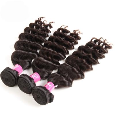 China Natural Raw Wave Virgin Indian Hair Bundles 100% Hair Extensions For Black Women for sale