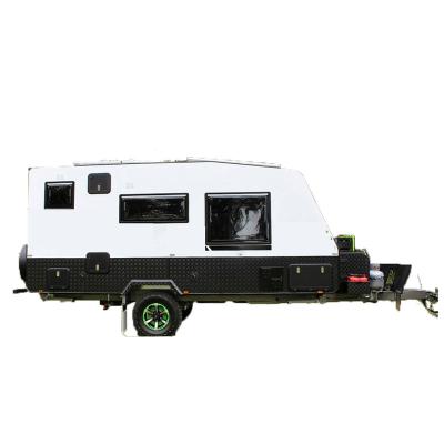 China Outdoor Factory Travel Off Road Trailers 4*4 Camper Travel Trailer Medium Hot Sale Outdoor Trailers Motorhome for sale