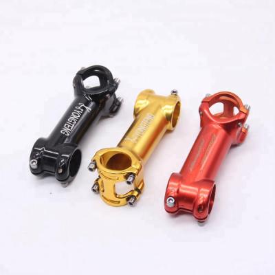 China TF-22 NINGBO YONGTENG Aluminum Alloy Aluminum Alloy Bicycle CNC Machining BMX Stem Road Bike Stem for sale