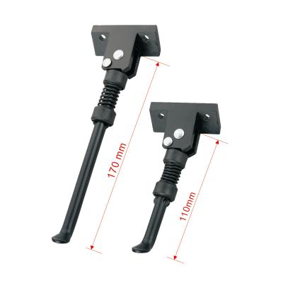 China YT Aluminum Alloy Bicycle Wholesale Parts Wholesale Parts Back Mountain Bike Adjustable Folding Kickstand Heavy Duty Black Non-slip YT-04 for sale