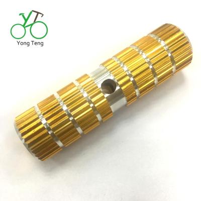 China Wholesale Custom CNC Machining Aluminum Alloy Bicycle Foot Peg Bicycle Step Peg for sale