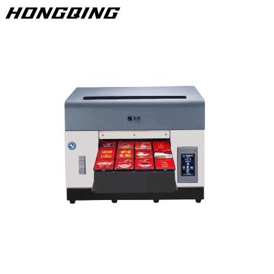 China Home Use LED inkjet small DIY phone case embossed PVC card insulation cup A3 flat UV printer machinery for sale