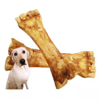 China Viable Single Ingredient Dog Bones For Large Aggressive Natural Durable Meat Marrow Filled Chewers Bone Chew Treat for sale