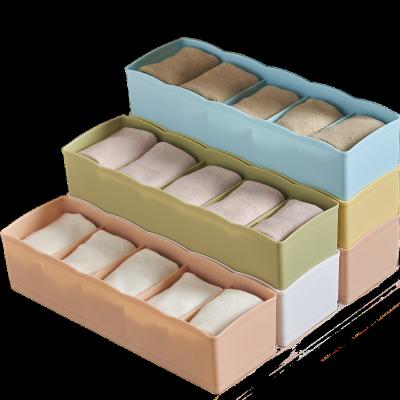 China Contemporary Grid Jars Storage Box Organizer Sundries Storage for sale