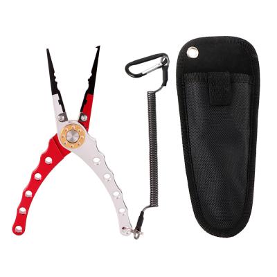 China Multifunctional Line Stainless Steel Hook Remover Fishing Pliers Scissors Line Fishing Accessories 5PCS Sea Cutter Fish Outdoor Tools for sale