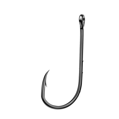 China Super Strong Hooks Fishing Tackle 50pcs/bag Silver Fish Hooks 50pcs/bag Single Barbed High Carbon Steel Building Fish Hook Set for sale