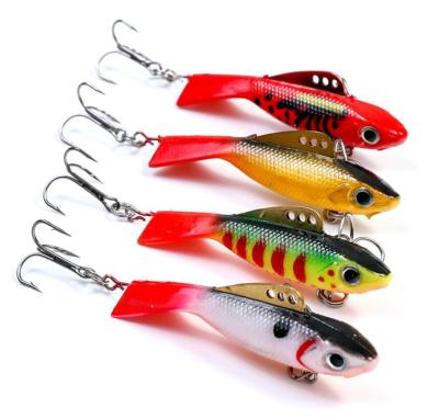 China Ice Fishing Tackle Wholesale Equipment Wholesale Fishing Equipment Winter Artificial Soft Ice Fishing Lure Jigs for sale