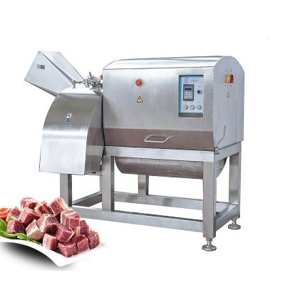 China High Effiency Commercial Frozen Chicken / Pork Bacon Cutting Machine With Superior Frozen Meat Dicer saleDRD350 for sale