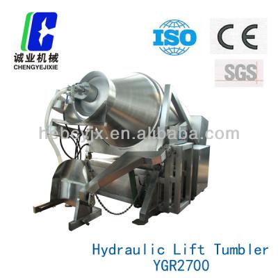 China Cooling System And Heat-insulation System Hydraulic Lift Meat Vacuum Tumbler for sale