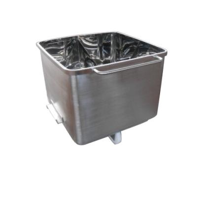 China food & Beverage Plant 200L Stainless Steel Meat Cart /Buggy/Euro Trash/Trash Cart for sale