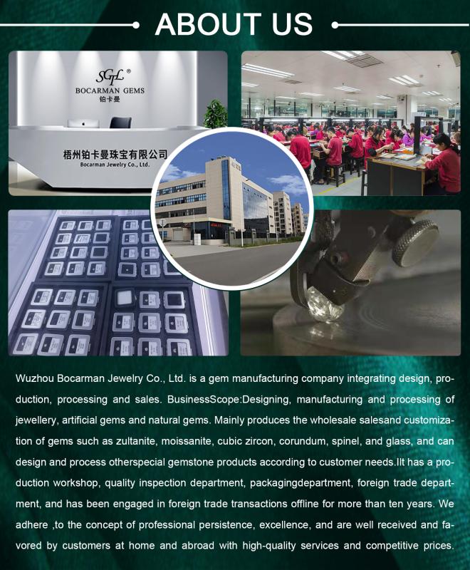 Verified China supplier - Wuzhou Bocarman Jewelry Co., Ltd.