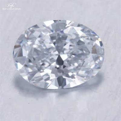 China CVD Luxury Oval Lab-raised Diamond 0.3-5CT HPHT Flame-lit IGI Certificate D GH vvs2 Gross Inner Surface Wholesale Natural Diamond E-F for sale