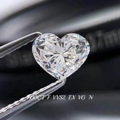 China Luxury Natural Diamond 1.02CT G VSI N Diamond Rough Inner Surface 100% EX Square Cut Good Color From Fire Factory For Sale Also CVD HPHT Wholesale for sale