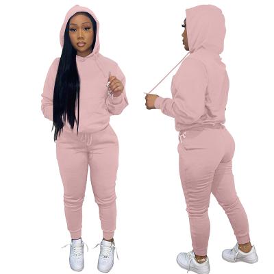 China Other CHS0009W Women's Autumn Sports Tight Suit Women's Clothing Running Equipment Sweater Joggers Two Piece Sets for sale