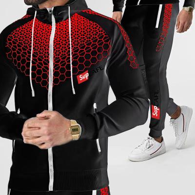 China Formal Track Jacket Sale Short Pants Zipper Loose Sweatsuit 2 Pieces Set Sports Outdoor Fitness Workout Sets For Men Tracksuits Sets for sale