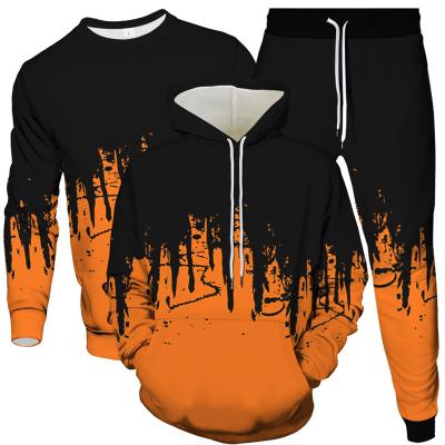 China Custom Logo Men's Hoodies Autumn Winter T-shirt Hoodie Panties Fashion Oversize Tracksuit Sports Formal Hot Sale 3 Piece Set for sale