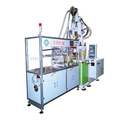 China VERTICAL Servo Semi-automatic 55T-DF Motorcycle Plastic Injection Machine Make Dental Floss Pick for sale