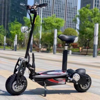 China Unisex Electric Scooter Lithium Scooter Folding Electric Vehicle 48V 500W Two Wheel Electric Vehicles Supply for sale