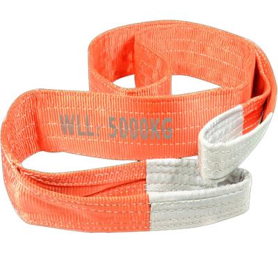 China Four Ply Eye & Eye Flat Webbing Sling for sale