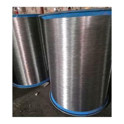 China Fiber Steel Bright Color High Tensile Strength Galvanized Iron Steel Wire for sale