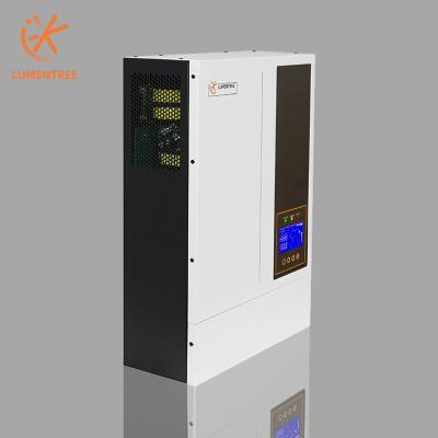 China Lumentree Home Solar Power System AC 5.5KW 3.6KW Hybrid Solar Inverter 48V 3000W 5000W 3600w 5500w Hybrid Solar Inverter DC Without Battery for sale