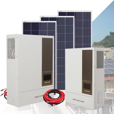 China Home Solar Power System Grid Tie Solar Power Inverters With Certificate With MPPT Control for sale