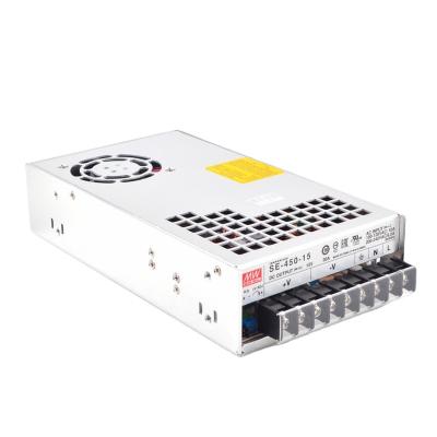 China MeanWell SE-600-36 600W 36V AC Input Range Selected By AC-DC Switch SE-600-36 Single Output DC Integrated Fan Changing Power Supply for sale