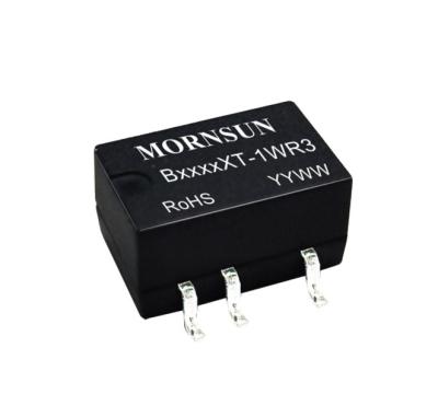 China Mornsun B0505XT-1WR3 DC-DC Converter Fixed Input Voltage And Unregulated Dual Output 1W B0505XT-1WR3 Converter 13.20 11.40 7.mm for sale