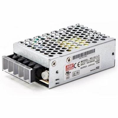 China Meanwell RS-25-3.3 25W 3.3V 6A 25W Single Output Switching Power Supply Led Driver RS-25-3.3 for sale